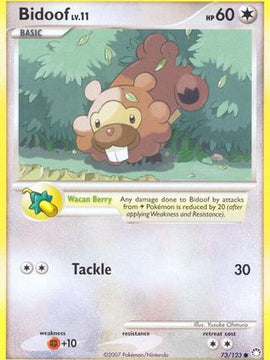 Bidoof (73/123) [Diamond & Pearl: Mysterious Treasures]