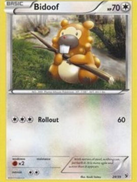 Bidoof (29/39) [XY: Kalos Starter Set]