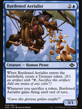 Burdened Aerialist (MH2-038) - Modern Horizons 2