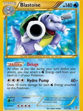 Blastoise (137/135) [Black & White: Plasma Storm]