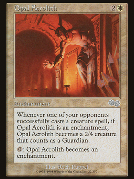 Opal Acrolith (USG-022) - Urza's Saga