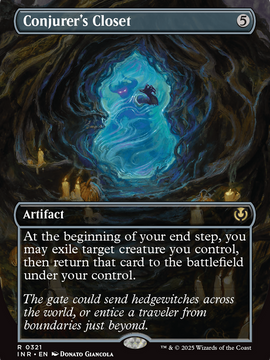 Conjurer's Closet (Borderless) (INR-321) - Innistrad Remastered