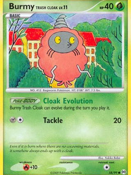 Burmy Trash Cloak (58/99) [Platinum: Arceus]