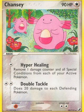 Chansey (20/115) (Stamped) [EX: Unseen Forces]