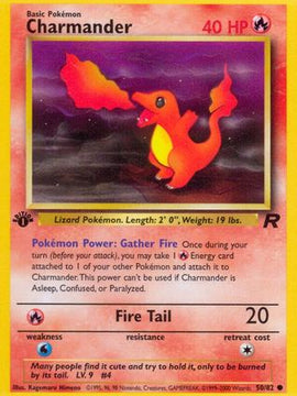 Charmander (50/82) [Team Rocket 1st Edition]