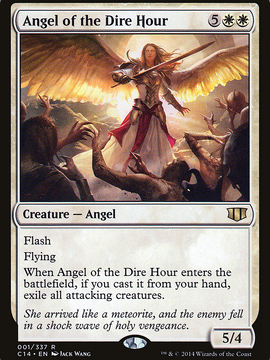 Angel of the Dire Hour (C14-001) - Commander 2014