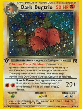 Dark Dugtrio (6/82) [Team Rocket 1st Edition]