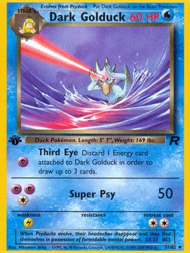 Dark Golduck (37/82) [Team Rocket 1st Edition]