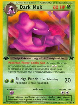 Dark Muk (41/82) [Team Rocket 1st Edition]