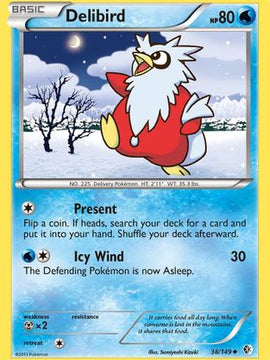 Delibird (38/149) [Black & White: Boundaries Crossed]