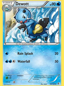 Dewott (40/149) [Black & White: Boundaries Crossed]