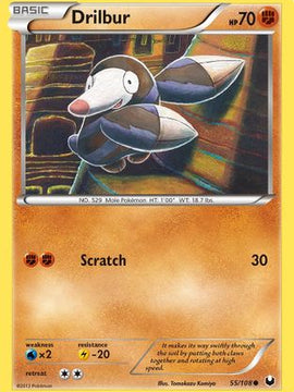 Drilbur (55/108) [Black & White: Dark Explorers]