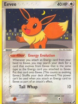 Eevee (55/115) [EX: Unseen Forces]