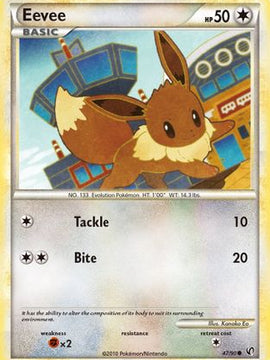 Eevee (47/90) [HeartGold & SoulSilver: Undaunted]