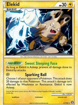 Elekid (21/102) [HeartGold & SoulSilver: Triumphant]