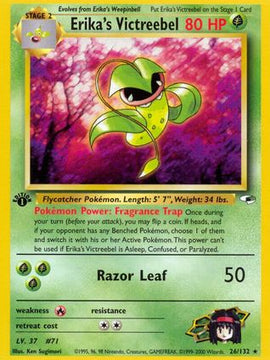 Erika's Victreebel (26/132) [Gym Heroes 1st Edition]