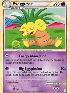 Exeggutor (18/123) [HeartGold & SoulSilver: Base Set]