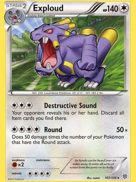 Exploud (107/135) [Black & White: Plasma Storm]