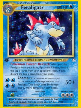 Feraligatr (4/111) [Neo Genesis 1st Edition]