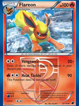 Flareon (12/116) [Black & White: Plasma Freeze]