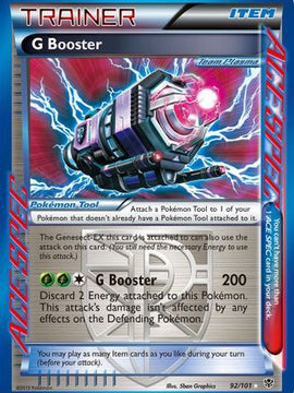 G Booster (92/101) [Black & White: Plasma Blast]