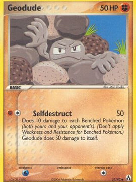 Geodude (53/92) (Stamped) [EX: Legend Maker]