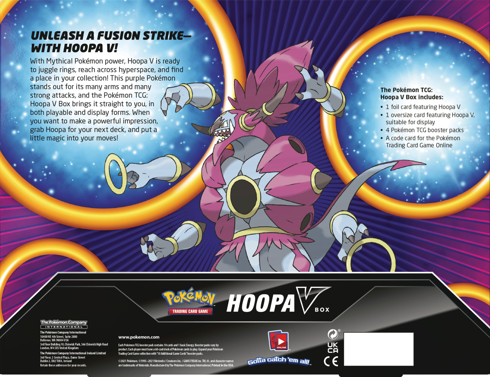 Pokémon Hoopa V Box (Read Description)