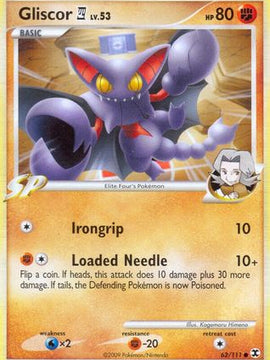 Gliscor (62/111) [Platinum: Rising Rivals]