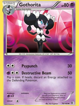 Gothorita (76/149) [Black & White: Boundaries Crossed]