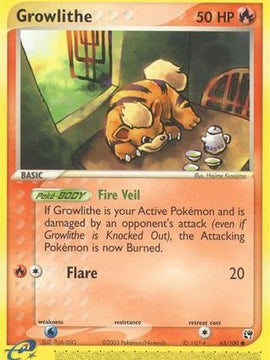 Growlithe (65/100) [EX: Sandstorm]