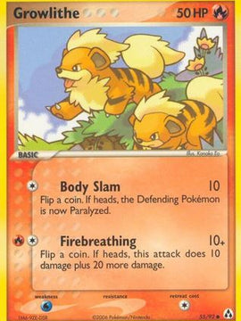 Growlithe (55/92) [EX: Legend Maker]