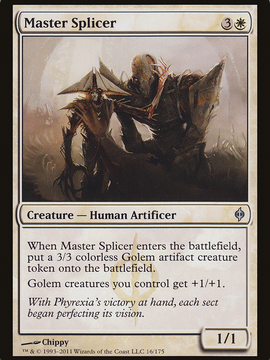 Master Splicer (NPH-016) - New Phyrexia Foil