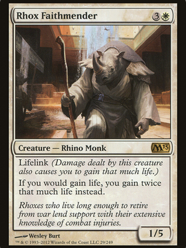 Rhox Faithmender (M13-029) - Magic 2013