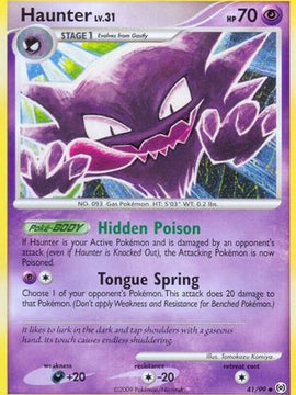 Haunter (41/99) [Platinum: Arceus]