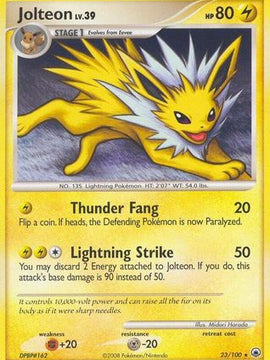 Jolteon (23/100) [Diamond & Pearl: Majestic Dawn]