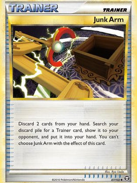 Junk Arm (87/102) [HeartGold & SoulSilver: Triumphant]