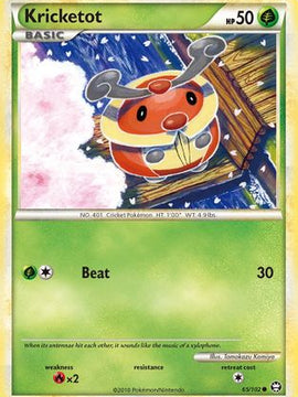Kricketot (65/102) [HeartGold & SoulSilver: Triumphant]