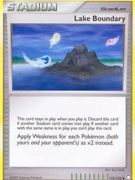 Lake Boundary (112/123) [Diamond & Pearl: Mysterious Treasures]