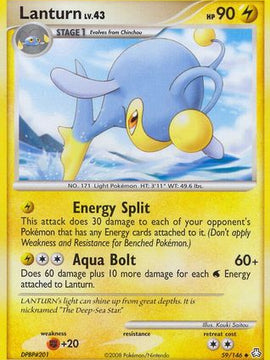 Lanturn (59/146) [Diamond & Pearl: Legends Awakened]