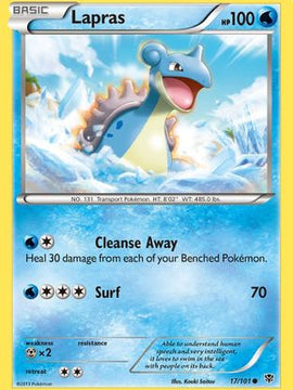 Lapras (17/101) [Black & White: Plasma Blast]