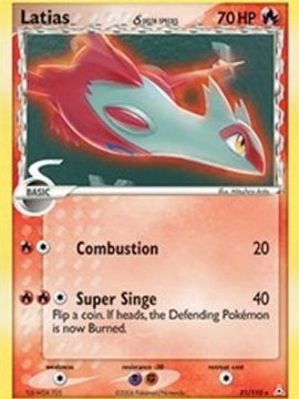 Latias (21/110) (Delta Species) [EX: Holon Phantoms]