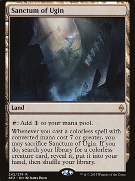 Sanctum of Ugin (BFZ-242) - Battle for Zendikar