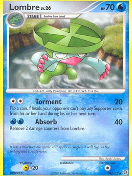 Lombre (54/132) [Diamond & Pearl: Secret Wonders]