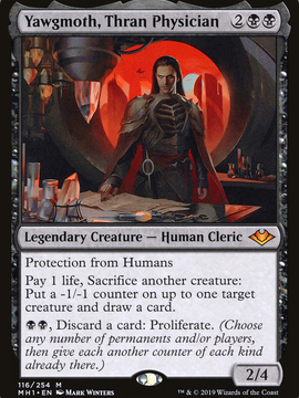 Yawgmoth, Thran Physician (MH1-116) - Modern Horizons Foil