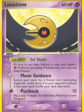 Lunatone (20/92) (Stamped) [EX: Legend Maker]