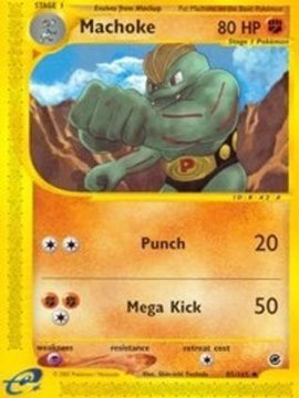 Machoke (85/165) [Expedition: Base Set]