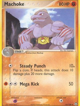 Machoke (33/108) (Stamped) [EX: Power Keepers]