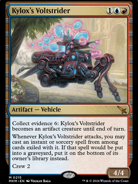 Kylox's Voltstrider (MKM-215) - Murders at Karlov Manor Foil