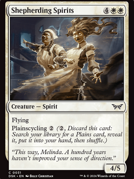 Shepherding Spirits (DSK-031) - Duskmourn: House of Horror
