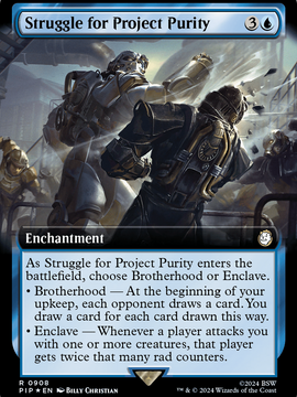 Struggle for Project Purity (PIP-908) - Fallout: (Extended Art) Foil
